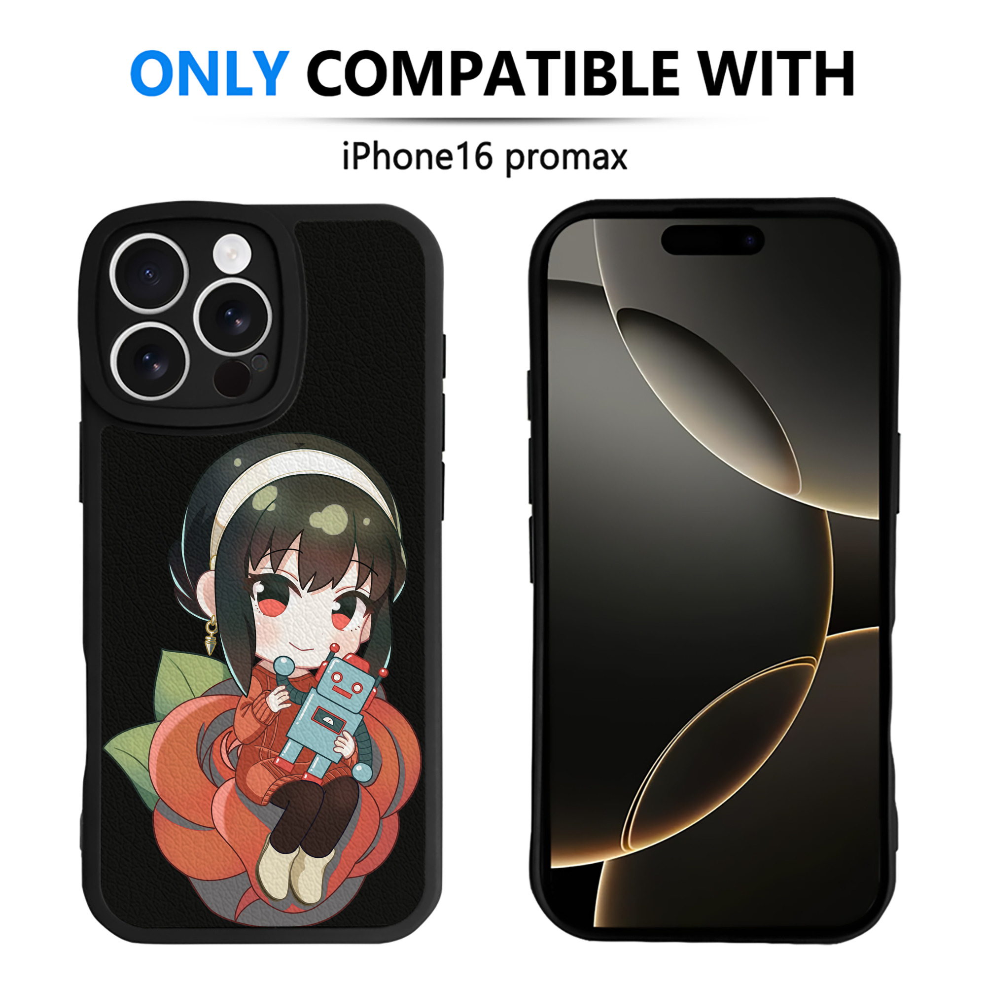 （画像用） SPY×FAMILY间谍家家酒 【iPhone 16シリーズ対応】シリコンスマホケース（レザー調） 材質：シリコン